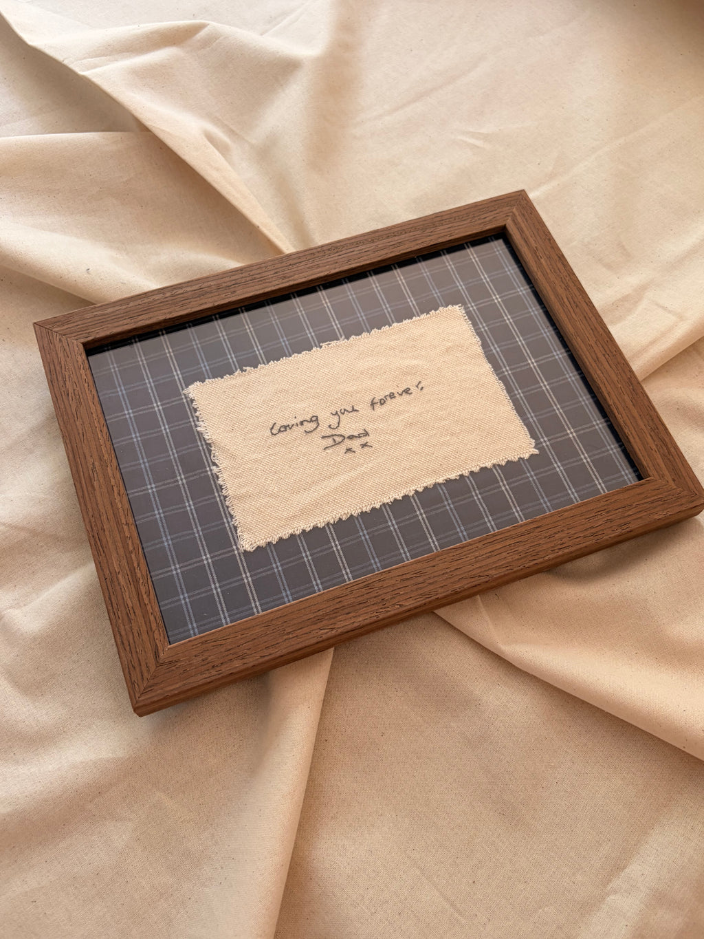 Custom Handwritten Embroidery