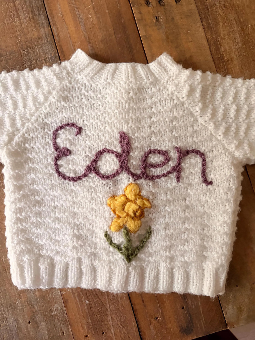 Personalised Upcyled Knitwear