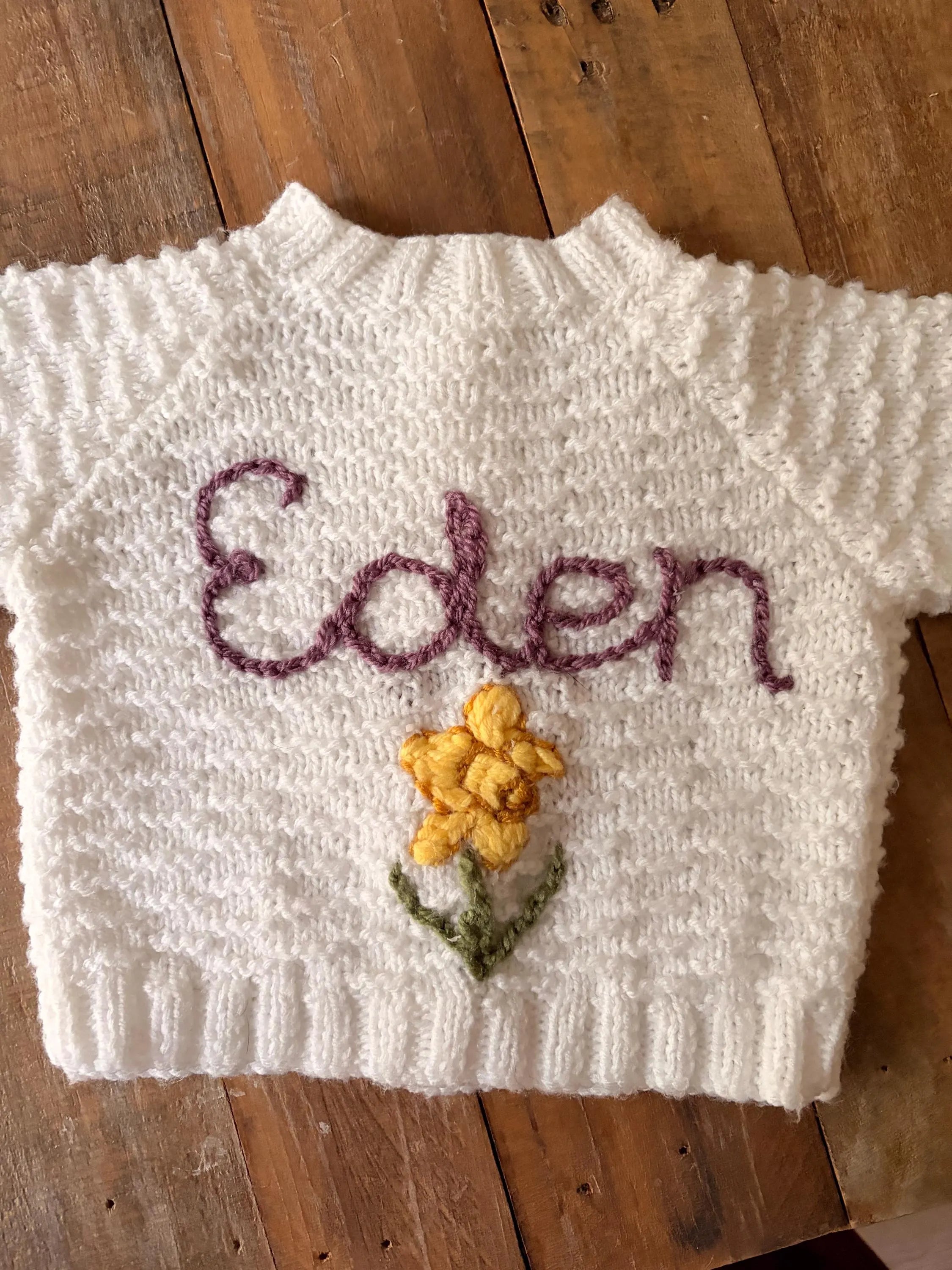 Personalised Upcyled Knitwear