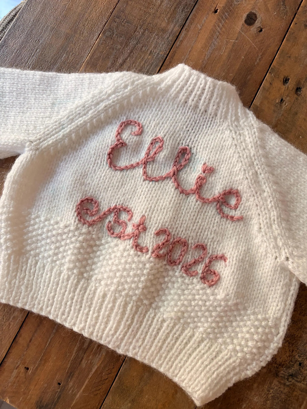 Personalised Upcyled Knitwear