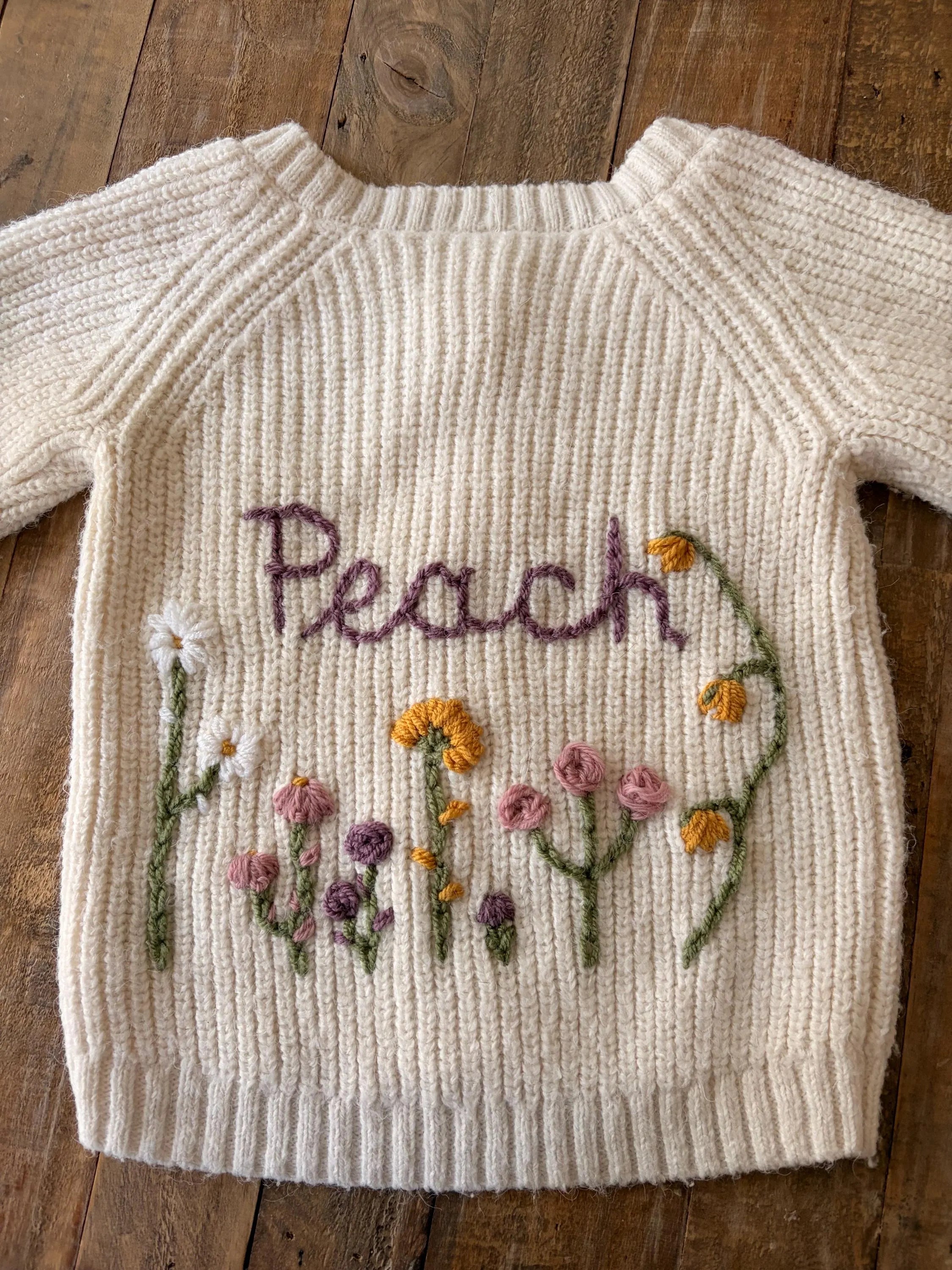 Personalised Upcyled Knitwear